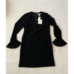$365 Diane Von Furstenberg Women’s Hazina Dress In Black Size 10
